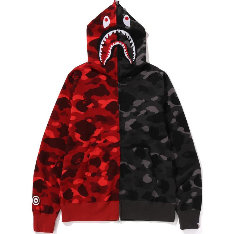 BAPE Patchwork Full-Zip Hoodie 1K80-115-001