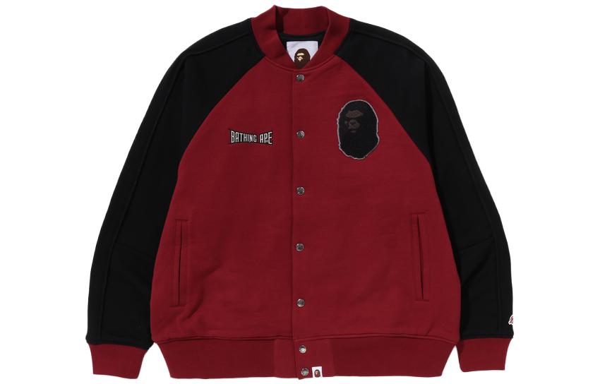 BAPE Patchwork Loose Fit Single-Breasted Jacket Menswear 0ZXLJM140017K