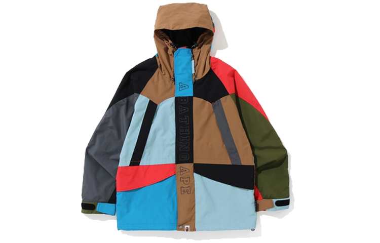 BAPE Patchwork Ski Jacket 1F80-141-012