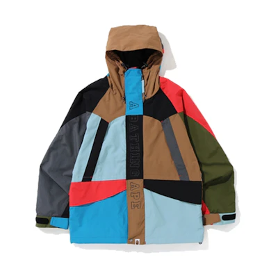 BAPE Patchwork Ski Jacket 1F80-141-012
