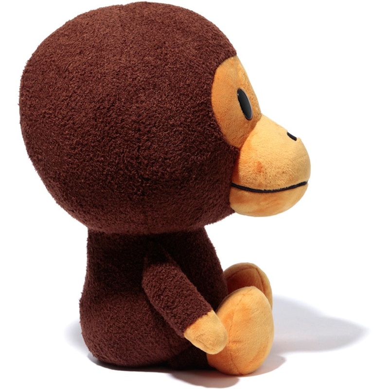 BAPE Plush Doll 50cm Milo Brown 圖 2
