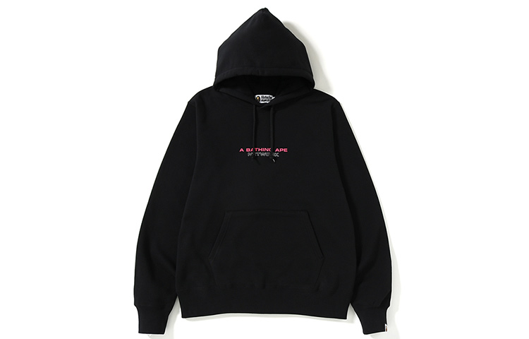 BAPE Pop Logo Print Pullover Hoodie Unisex 0ZXSWM114010C