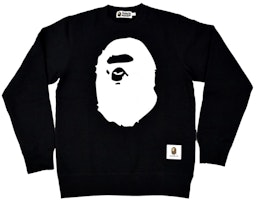 BAPE Premium Happy New Year Ape Head Logo Crewneck (SS22) Black BAPE Premium Happy New Year Ape Head Logo Crewneck (SS22) Black