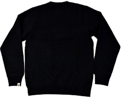 BAPE Premium Happy New Year Ape Head Logo Crewneck (SS22) Hitam Order BAPE Premium Happy New Year Ape Head Logo Crewneck (SS22) Hitam