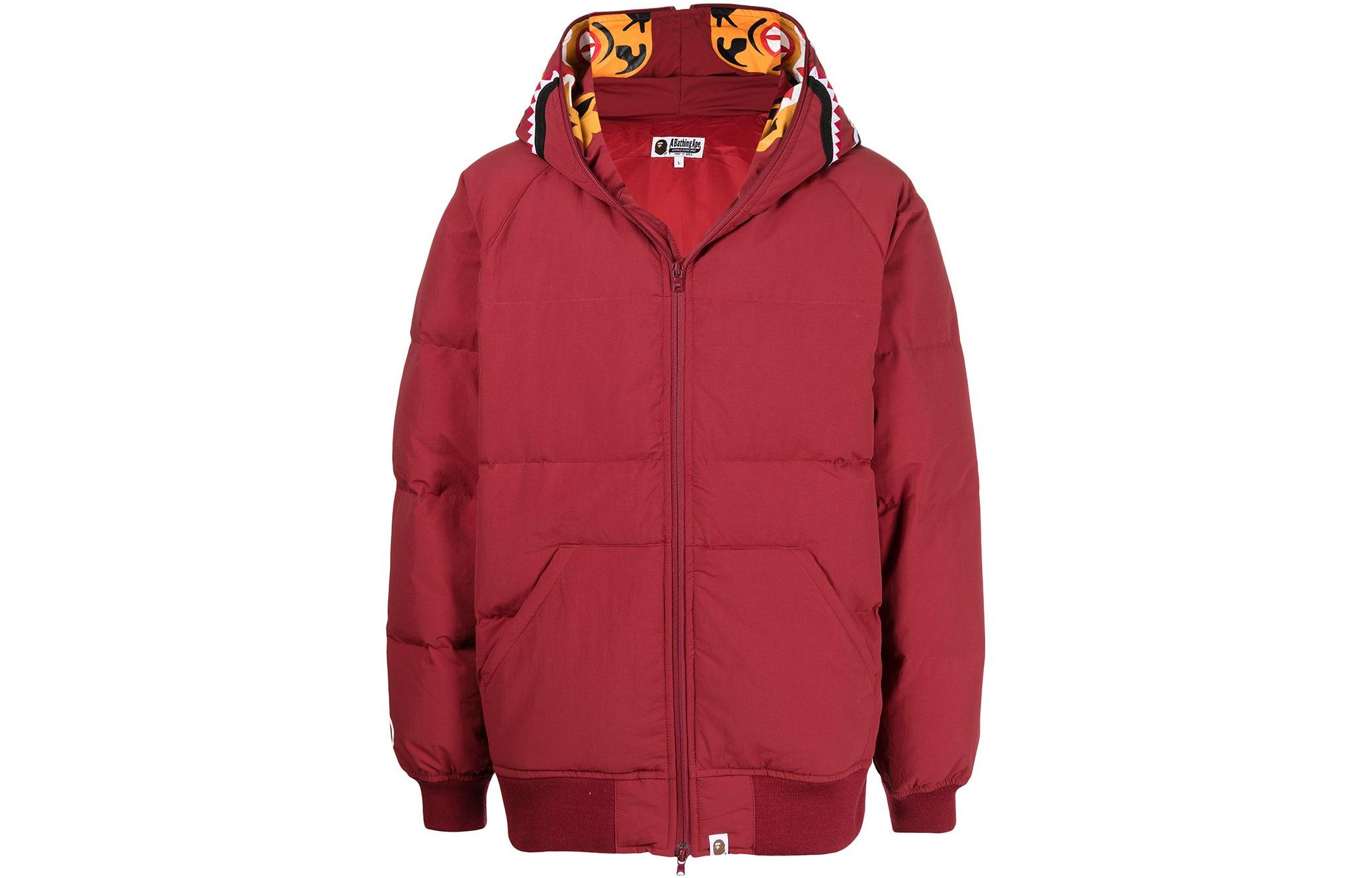 BAPE Printed Zip-Up Hoodie Jacket for Men 001HJH801013M