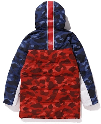 Bape PSG Long Down Jacket Navy Order Bape PSG Long Down Jacket Navy