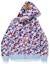 Buy Bape PSG Shark Full Zip Hoodie Blue