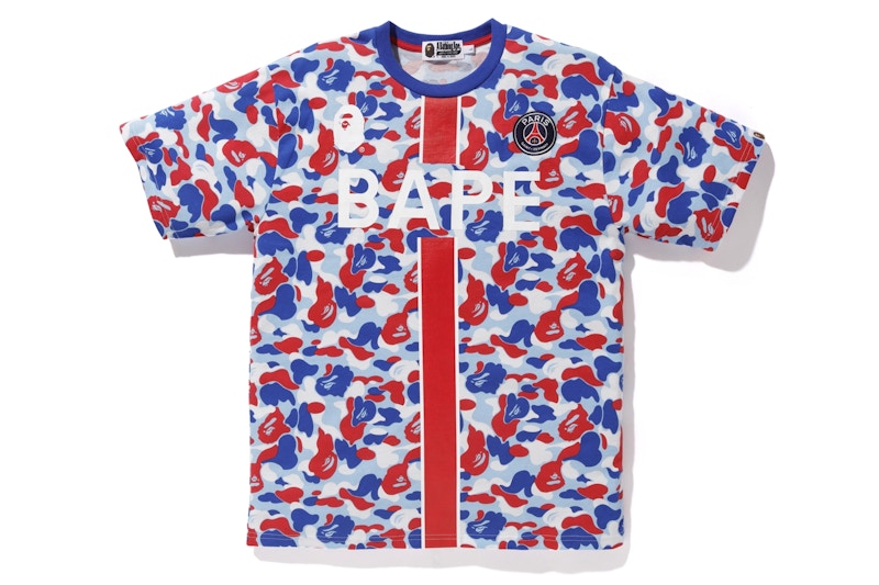 Bape PSG Tee Blue