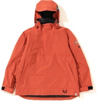 Bape Pullover Anorak Orange Bape Pullover Anorak Orange