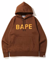 BAPE Pullover Hoodie Brown Buy BAPE Pullover Hoodie Brown