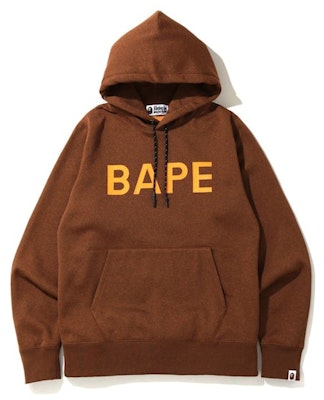 BAPE Pullover Hoodie Brown Buy BAPE Pullover Hoodie Brown