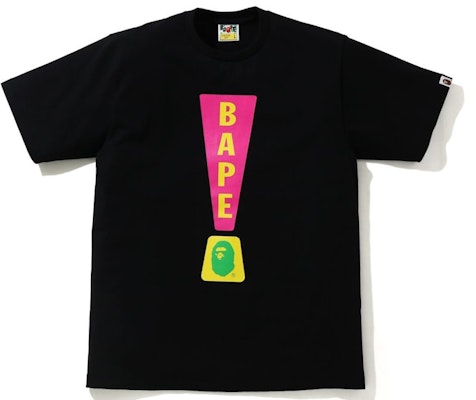 BAPE Punctuation 4 Tee Black Buy BAPE Punctuation 4 Tee Black
