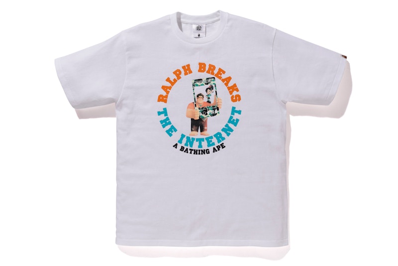 Buy Bape Ralph Breaks the Internet Tee 1 White