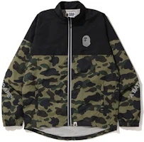BAPE Reflective Print Colorblock Jacket 0ZXJKM140017E BAPE Reflective Print Colorblock Jacket 0ZXJKM140017E