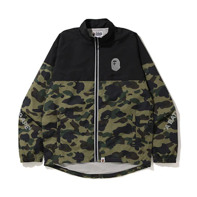 BAPE Reflective Print Colorblock Jacket 0ZXJKM140017E