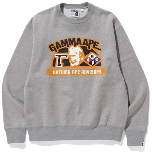 bape-relaxed-classic-gamma-ape-crewneck-grey