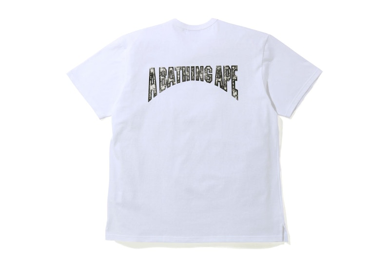 BAPE Relaxed Jewelery Motif Tee White 圖 2