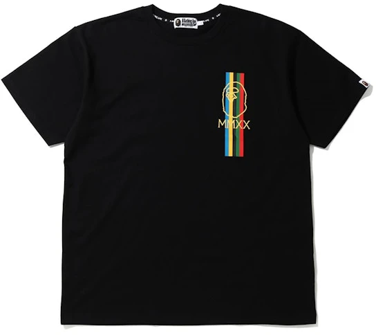 bape-relaxed-line-tee-black