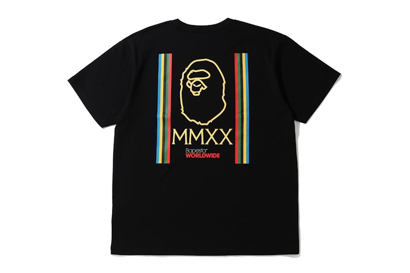 Order Camiseta BAPE Relaxed Line Negra