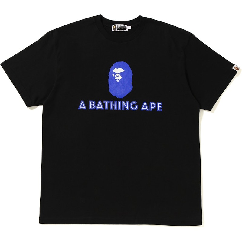 Buy Bape 松弛狂脸黑色T恤