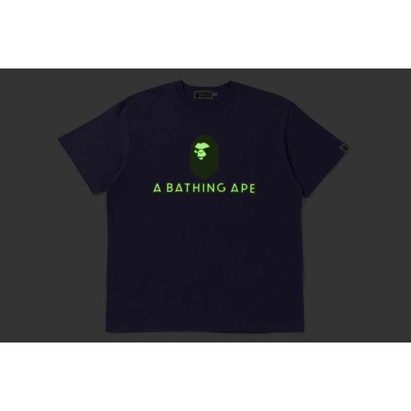 Bape Relaxed Mad Face Tee Purple 圖 2