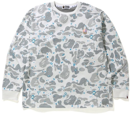 Camiseta BAPE Relaxed Space Camo LT Blanca Buy Camiseta BAPE Relaxed Space Camo LT Blanca