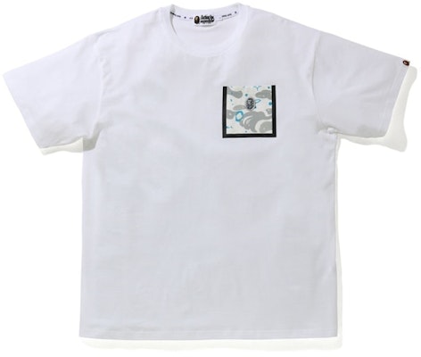 BAPE 宽松太空迷彩口袋T恤 白色 Buy BAPE 宽松太空迷彩口袋T恤 白色