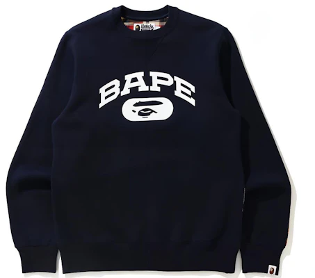 BAPE リバーシブル グラフィック クルーネック スウェットシャツ 1H30-113-001 Buy BAPE リバーシブル グラフィック クルーネック スウェットシャツ 1H30-113-001