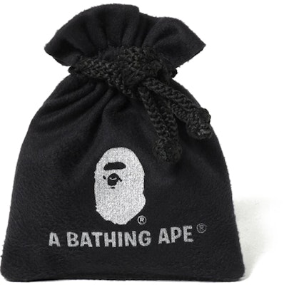 BAPE Rhinestone Ape Head Ring Black Lookbook BAPE Rhinestone Ape Head Ring Black
