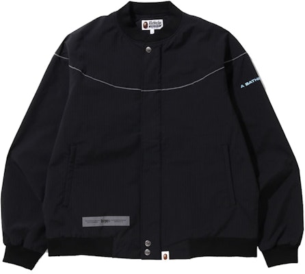 BAPE Rip Stop Loose Fit Jacket 'Black' Order BAPE Rip Stop Loose Fit Jacket 'Black'
