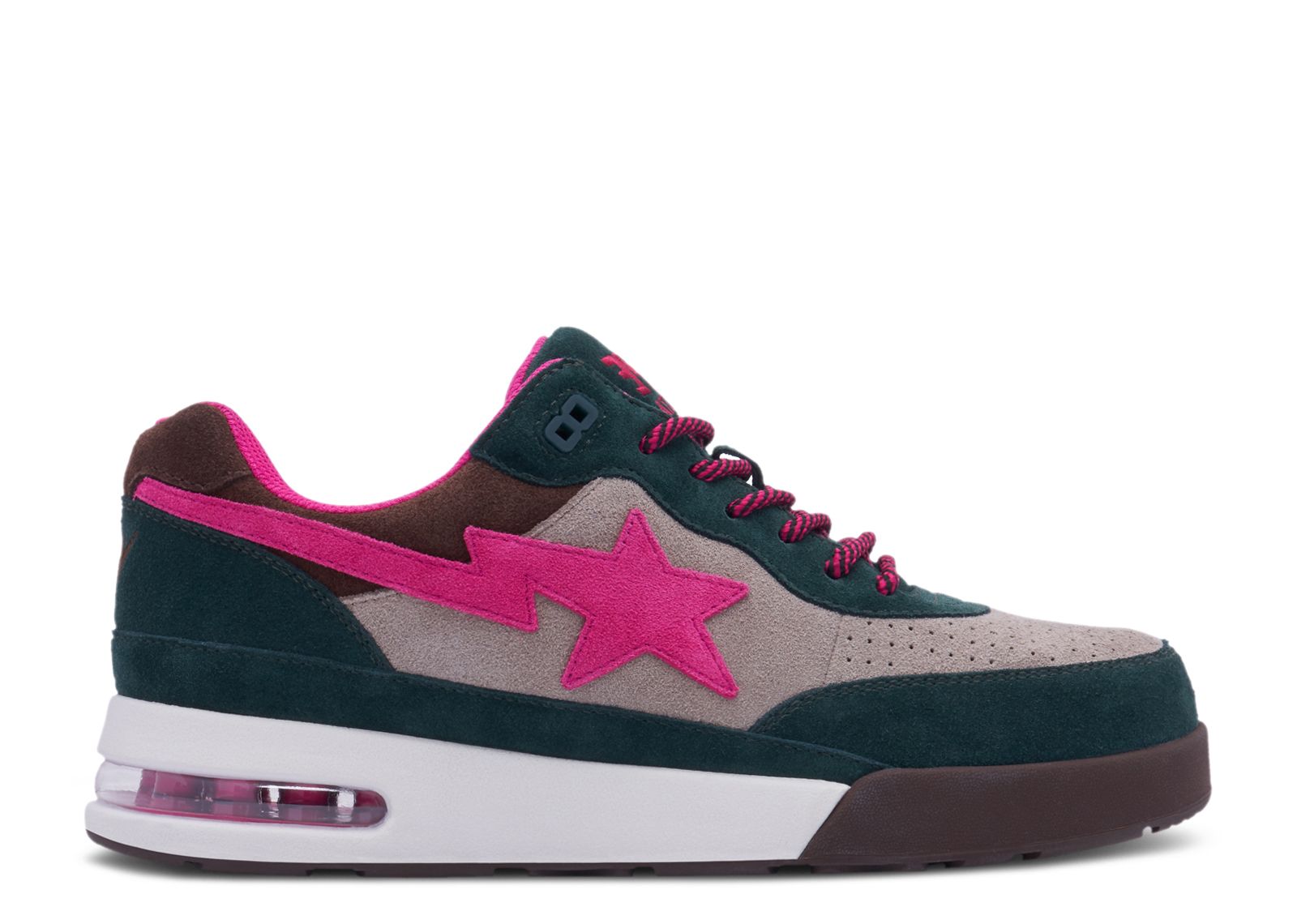 BAPE Roadsta #1 M1 'Dark Teal Pink' 1J30191021-PNK