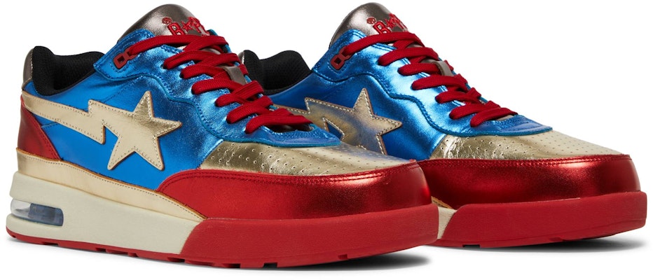 BAPE Roadsta 'Metallic Azul y Rojo' 1I20191006-NVY Cheap BAPE Roadsta 'Metallic Azul y Rojo' 1I20191006-NVY