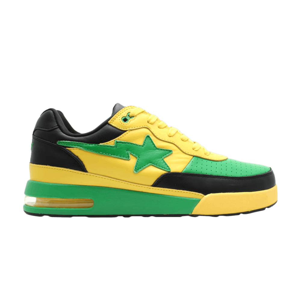 Buy BAPE Roadsta FS-034 Rendah 'Kuning Hijau Hitam' 914