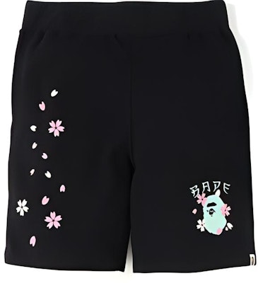 BAPE樱花休闲短裤樱花限定男女同款短裤 1F20-153-009 Buy BAPE樱花休闲短裤樱花限定男女同款短裤 1F20-153-009