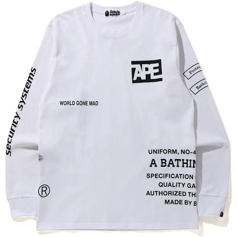 bape-security-multi-print-l-s-tee-white