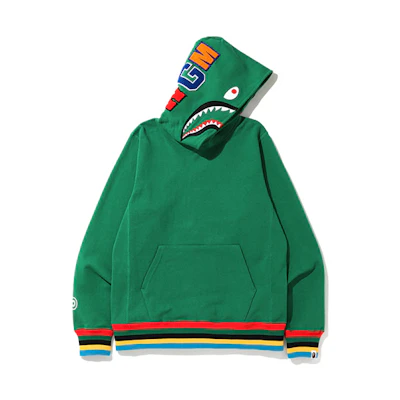 BAPE Shark Ape Print Pullover Hoodie Unisex 0ZXSWM114004E