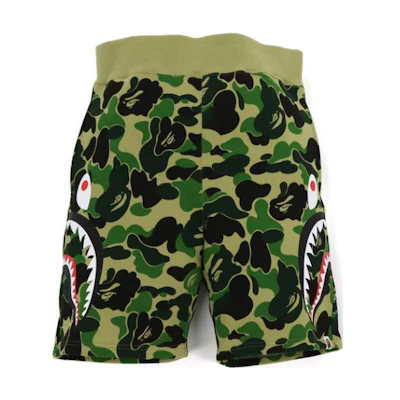 BAPE Shark Camo Ape Head Graphic Casual Shorts 0ZXSPM153001H