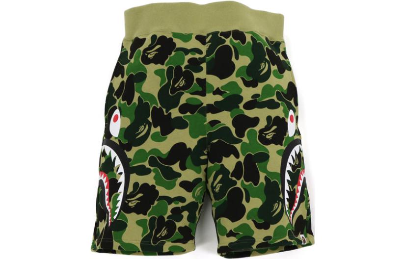 BAPE Shark Camo Ape Head Graphic  Casual Shorts 0ZXSPM153001H 圖 2