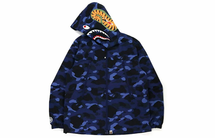 BAPE Shark Camo Hoodie Jacket 1H80-140-016