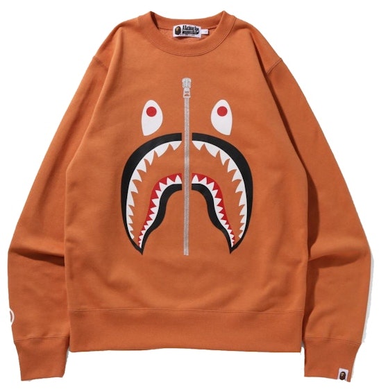 bape-shark-crewneck-ss-22-orange