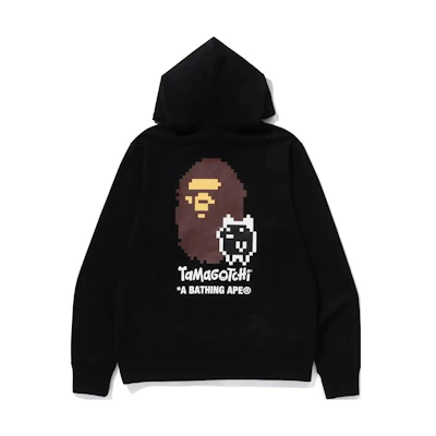 BAPE Shark Digital Logo Print Hoodie Unisex N2634333001001