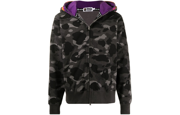 BAPE Shark Full-Zip Double Hood Hoodie Casual Wear 001ZPH201015X
