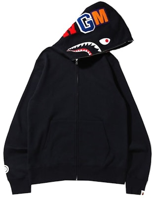 BAPE Shark Full Zip Hoodie (SS22) Black Buy BAPE Shark Full Zip Hoodie (SS22) Black