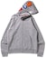 Buy BAPE鲨鱼全拉链连帽衫 (SS22) 灰色