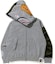 Order Sudadera con Capucha Bape Shark Grey de Cierre Completo.