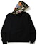 Buy BAPE Shark Half Zip Pullover Hoodie Black