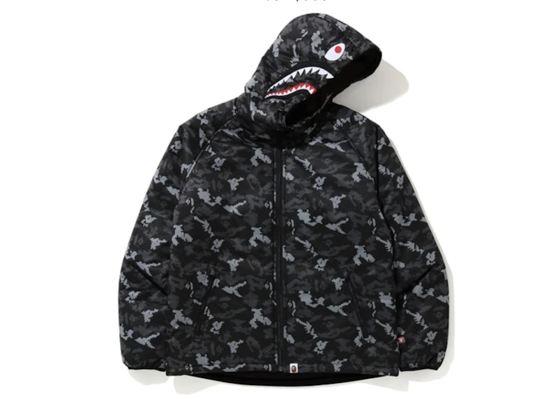 【BAPE × DC】DC×BAPE COLOR CAMO ZIP HOODIE BAPE x DC Batman Color Camo Full Zip Hoodie #1 Black Men's