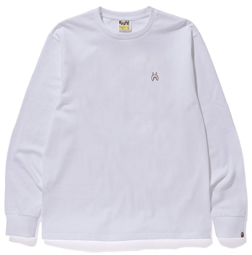 bape-shark-one-point-l-s-tee-white