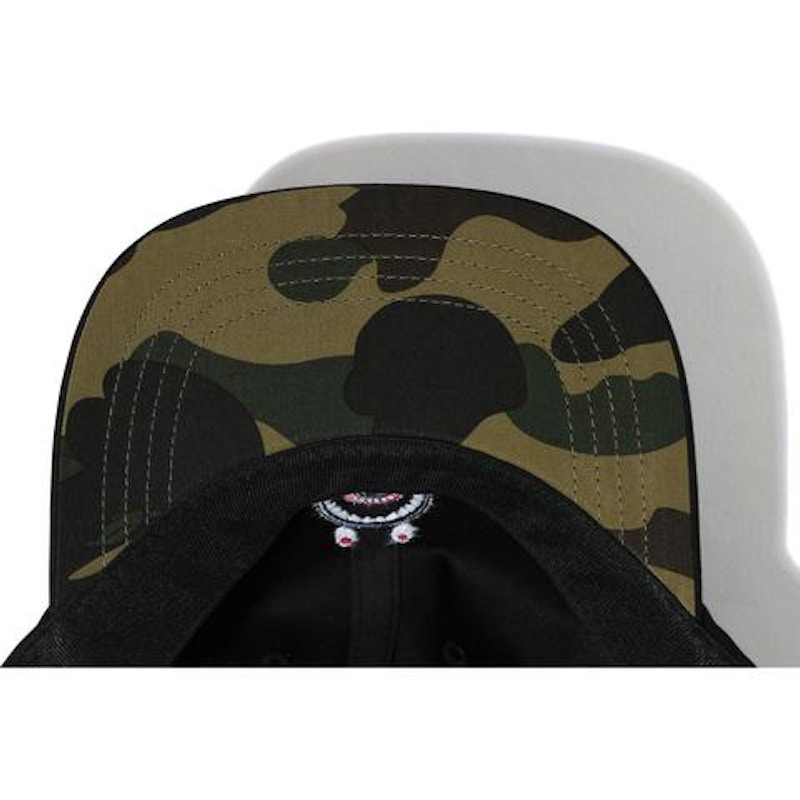 Lookbook BAPE鲨鱼帽 黑/绿