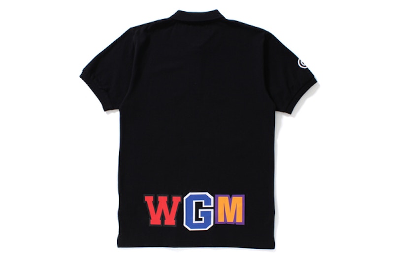 Order BAPE Shark Polo Hitam